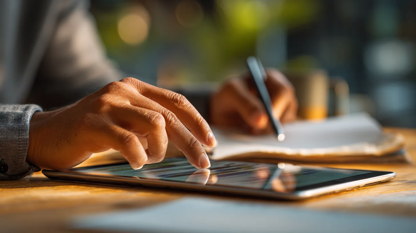 Financial calculation workspace